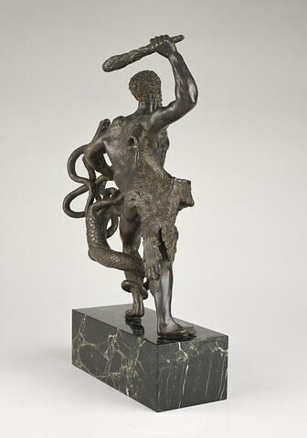 Groupe sculpté : Hercule et l'hydre, image 3/6