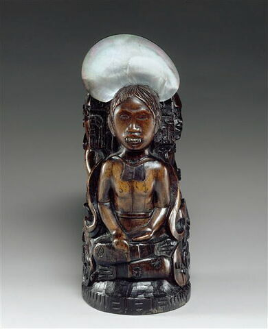 Statuette : L'idole à la coquille., image 1/1