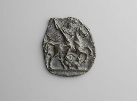 Plaquette : saint Georges
