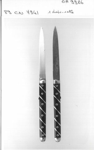 Paire de couteaux à cran d'arrêt, image 6/7