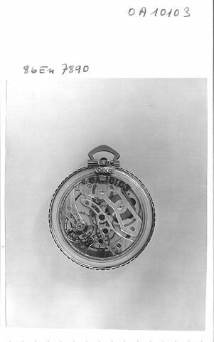 Montre squelette (plate à boîtier transparent), image 4/5