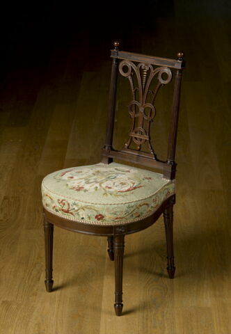Chaise à dossier ajouré, d'une paire avec OA 12981, image 3/8