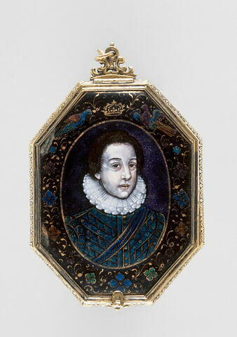 Miroir : Portrait du jeune Louis XIII