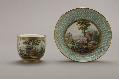 Soucoupe d'une tasse 