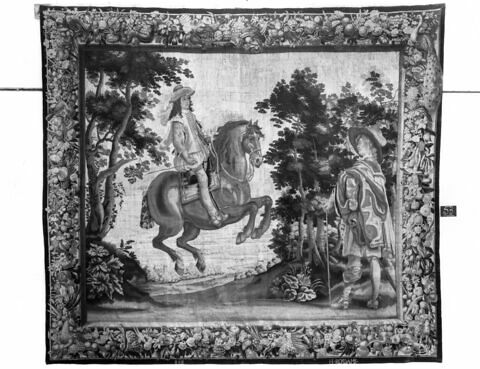 Le Manège à passades, de la tenture des Exercices équestres de Louis XIII, image 17/17