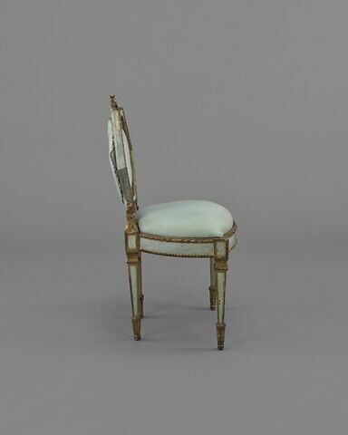 Chaise d'un mobilier de salon, comprenant dix pièces, image 5/11