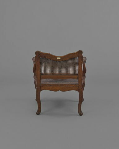 Fauteuil de coiffure canné, image 2/5