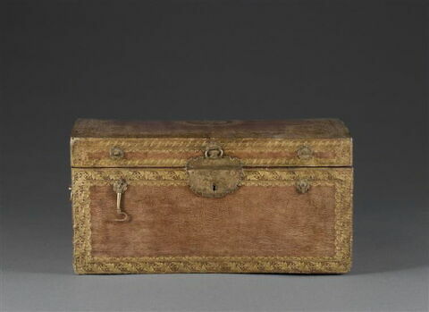 Coffre de voyage rectangulaire aux armes de Marie-Antoinette, dauphine de France (armoiries rapportées), image 12/13