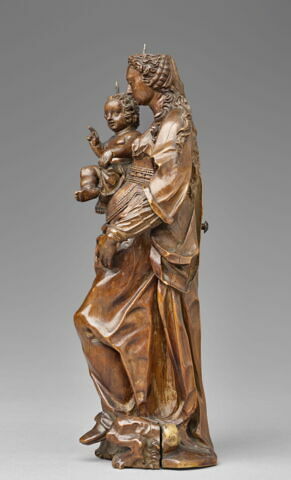 Statuette : la Vierge à l'Enfant, image 4/6