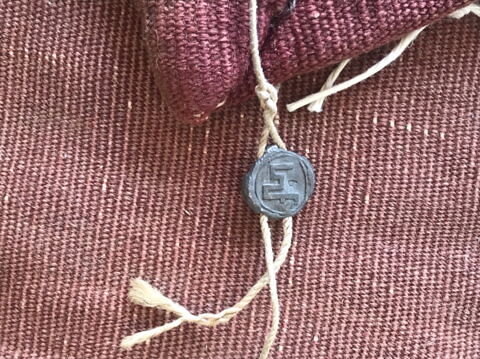 Tapis ras rectangulaire à médaillon central, image 3/9