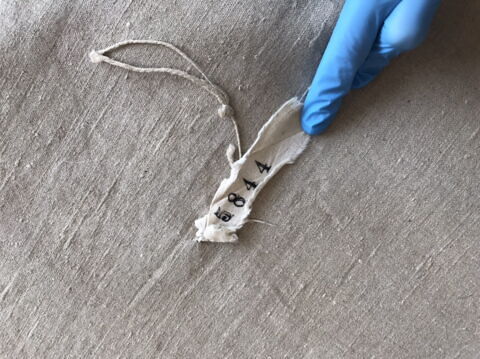 Tapis ras rectangulaire à médaillon central, image 7/9