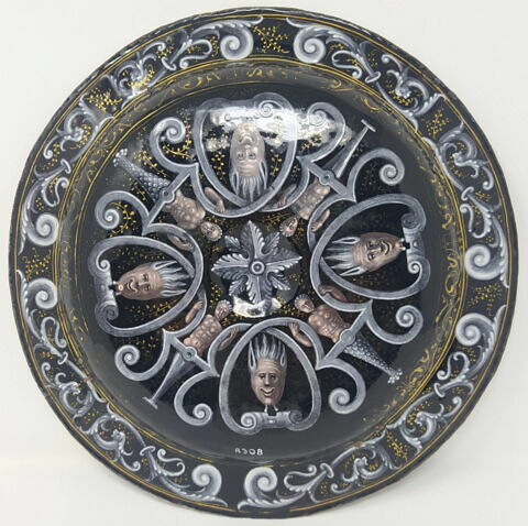 Plat rond : La Mort de Joab, image 2/2