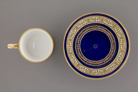 Tasse et soucoupe bleu nouveau, image 3/7