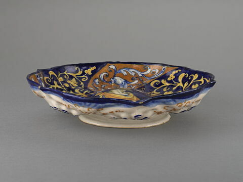 Coupe ronde godronnée, image 3/3