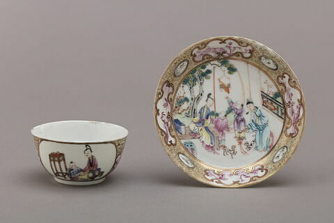 Tasse et soucoupe, d'une paire (R 1205), image 3/5