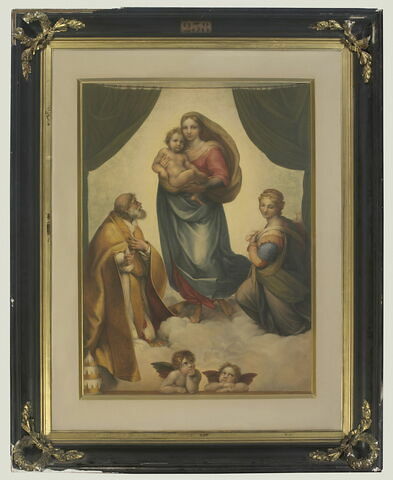Madone de Saint Sixte, copie d'après Raphaël, image 1/1
