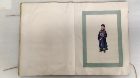 Album de peintures d'exportation: personnages chinois, image 5/34