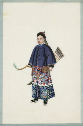 Album de peintures d'exportation: personnages chinois, image 2/34