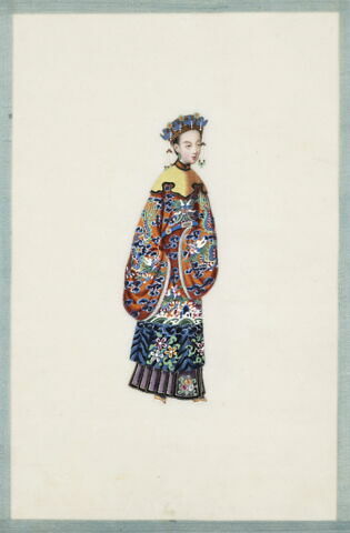 Album de peintures d'exportation: personnages chinois, image 3/34