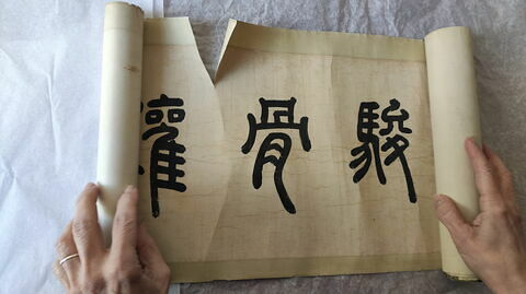 Rouleau: Puissants coursiers (Jungu quanqitu 駿骨權奇圖), image 6/8