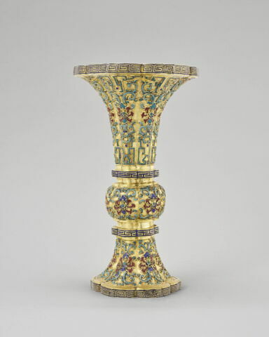 Vase gu à six lobes, image 2/6