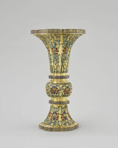 Vase gu à six lobes, image 4/6