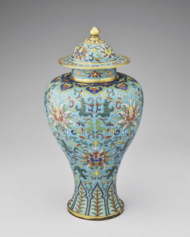Vase couvert meiping 梅瓶, d'une paire (TH 302), image 2/2