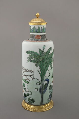 Vase cylindrique à couvercle, d'une paire (avec TH 450), image 6/15