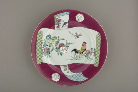 Assiette, d'une paire (TH 538)