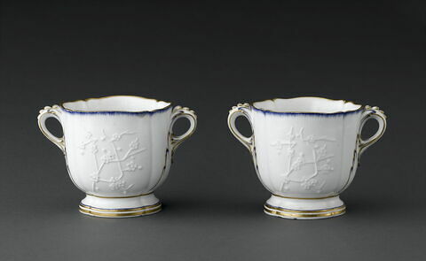 Seau à verres du Roy à relief, d'une paire (voir TH 689), image 3/5