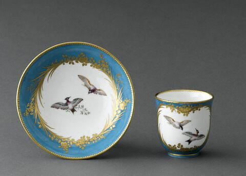 Gobelet calabre et soucoupe, d'une paire (TH 1258), image 13/17