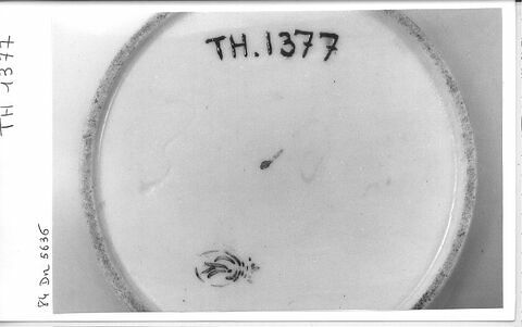 Tasse et sa soucoupe (TH 1378), d'un cabaret (TH 1371 à TH 1379), image 5/6