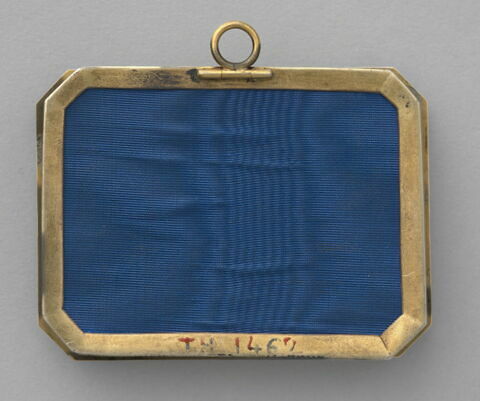 Miniature encadrée (couvercle de tabatière), image 2/2