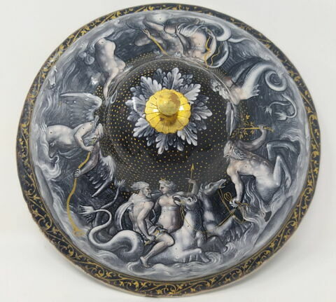 Couvercle de coupe : Le Triomphe de Neptune, image 2/8