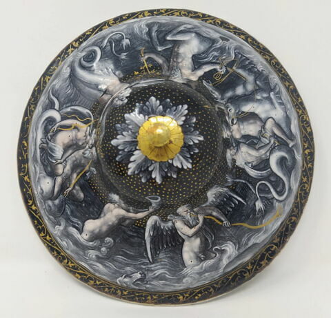 Couvercle de coupe : Le Triomphe de Neptune, image 6/8