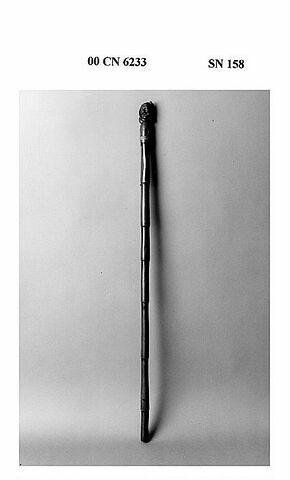 Canne surmontée d'une tête de marotte, image 3/3