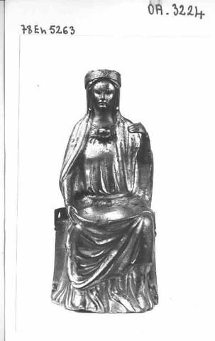 Statuette : Vierge trônante, image 14/20