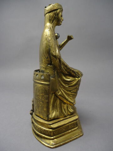 Statuette : Vierge trônante, image 13/20