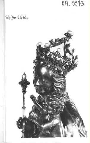 Statuette : Vierge à l'Enfant, image 10/13