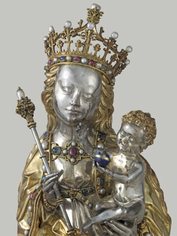 Statuette : Vierge à l'Enfant, image 2/13