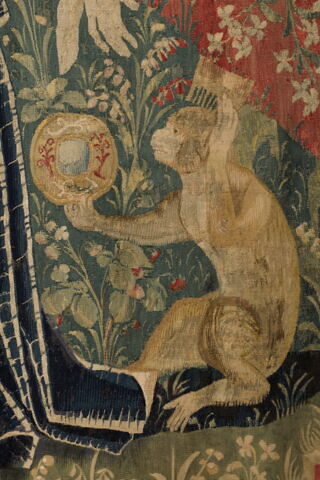Scène allégorique avec un enfant entre deux femmes, image 4/8