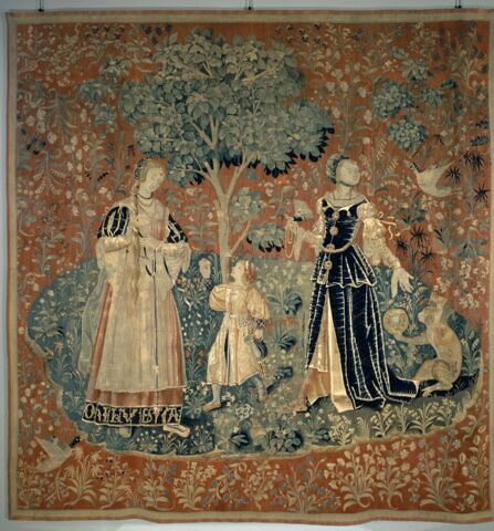 Scène allégorique avec un enfant entre deux femmes, image 5/8