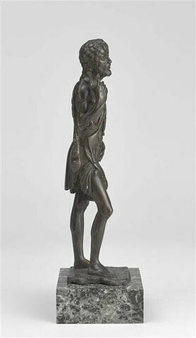 Statuette : saint Jean-Baptiste debout et prêchant, image 3/5