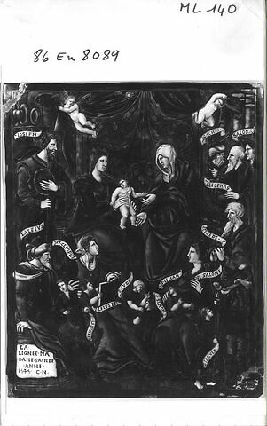 Plaque : La Lignée de sainte Anne, image 6/6