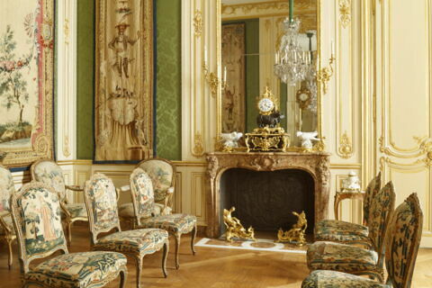 Cheminée provenant de l'hôtel de Dangé, place Vendôme