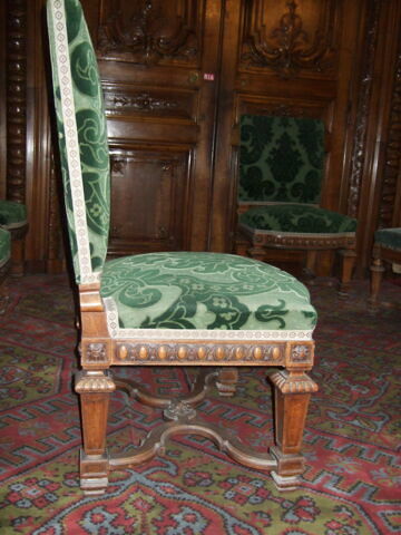 Chaise de l'antichambre Napoléon III (d'un ensemble de huit), image 2/2