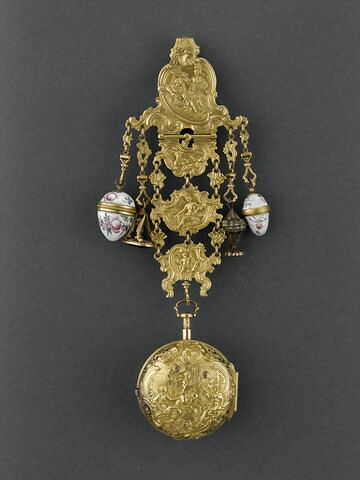 Montre ronde assortie d'une châtelaine, image 8/16
