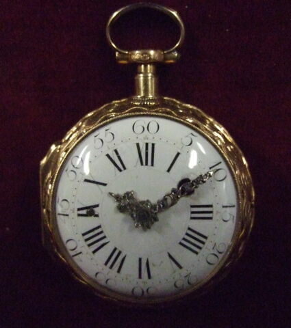 Montre ronde : La pelotonneuse d'après Greuze, image 2/2