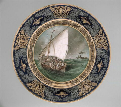 Assiette du service des Pêches : Pêche du corail