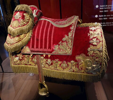 Selle pour le cortège du sacre de Napoléon
